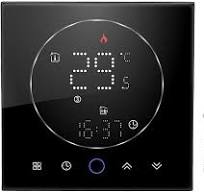 Smart Household Thermostat LED Screen Smart Thermostat Water ...