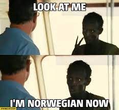 Look At Me I M Norwegian Now African Immigrant Starecat Com