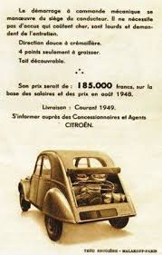 citroen 2cv type a traction avant 1948 affiche pub 2cv citroen 2cv voiture citroen