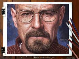 Drawing a horse with various pencils