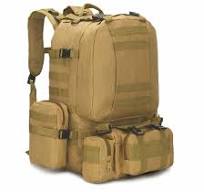 45L Pilihan Warna Ganda Logo Kustom OEM Ransel Taktis Gaya ...