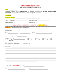 Requesting employment verification for current employees. Free 10 Sample Verification Of Employment Forms In Pdf Ms Word