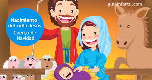 Nacimiento del niño jesús para dibujar. Nacimiento Del Nino Jesus Cuento De Navidad