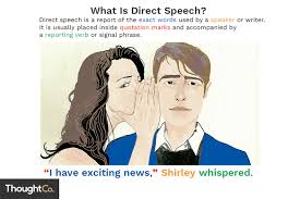 direct speech definition and examples