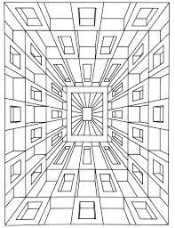 Optical illusion coloring page language:en. Coloring Pages For Adults Optical Illusion Printable Free To Download Jpg Pdf