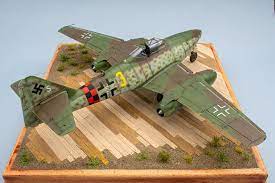 me 262a 1a 9 kg j 6 zatec czech territory ready for inspection large scale planes fighter jets scale models perfect model