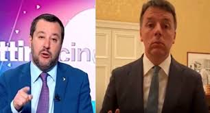 Agenzia vista / alexander jakhnagiev. Salvini Lo Show In Tv Su Canale 5 Lascia Senza Parole Renzi