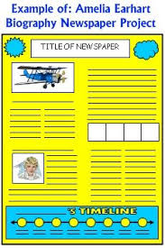 In other words, the most important information comes first and each paragraph gives less and less details. 12 Newspaper Project Ideas Newspaper Template Newspaper Teaching