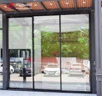 Modern Strong Thermal Broken Patio Door Wholesale Aluminium Narrow Frame  Large Glass Lift and Slide Sliding House Doors