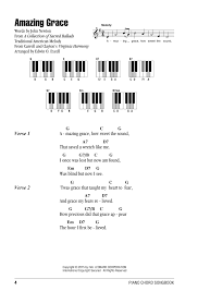 See more of amazing grace piano lessons on facebook. Amazing Grace Piano Chords Lyrics Print Sheet Music Now