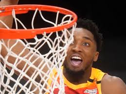 Donovan Mitchell led the Utah Jazz to break the NBA record for the most  three-pointers made in any half during the first half against the Orlando  Magic