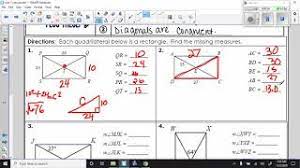 Look at the properties given, then match it with (hint: Unit 7 Polygons Notes And Questions Quizizz