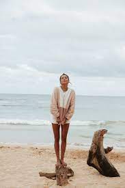 Polar Opposite Fleece Jacket Cold Beach Outfit Winter Beach Outfit Beach Day Outfits