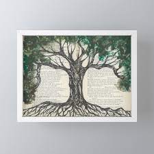 Tree of Life Framed Mini Art Print by Mandy Greenfield Art | Society6