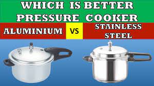 Aluminium Vs Stainless Steel Pressure Cooker Comparison Which Is Better Youtube