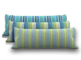 Shop outdoor pillows in a variety of styles and designs to choose from for every budget. Sunbrella Striped Lumbar Pillows