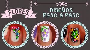 Uñas decoradas fáciles y diseños simples de hacer. 75 Disenos De Unas Decoracion De Unas Decoradas Con Flores Faciles