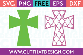 Download Cross Design Set 1 Plain And Moroccan Pattern Cut That Design