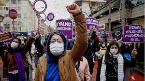 Latest news on politics, business, lifestyle, sports and more from turkey and the world at dailysabah.com. Turkey Erdogan Women Rise Up Over Withdrawal From Istanbul Convention Bbc News