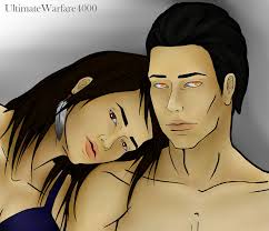 Mercy Thompson and Adam Hauptman by Carter-Artz