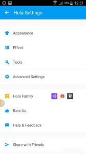This is the old holo launcher for android 2.2+ devices. Hola Launcher Apk Download