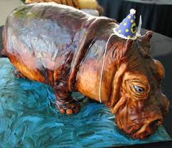 Junior Cooking Master Chef Australia Animal Cake Hippo Cake Animal Cakes Photo Cake