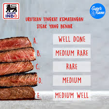 Maybe you would like to learn more about one of these? Superindosupermarket V Tvittere Coba Urutkan Tingkat Kematangan Daging Steak Yang Benar Di Gambar Ini Dan Tulis Jawabanmu Di Instagram Superindo Infosuperindo Nanti Admin Kasih 2 Voucher Belanja Deh Untuk 2 Orang Yang