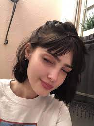 Pinterest Mesh Sool Wavybob Hair Styles Aesthetic Hair Short Hair Styles