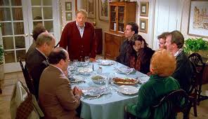 Jerry and elaine miss out on purchasing the last babka: Festivus Dinner Festivusweb Com Seinfeld Festivus