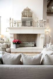 Birch Logs For Fireplace Bricks In The Fireplace White Birch Logs In The Hearth Home French Living Room Decor Home Living Room