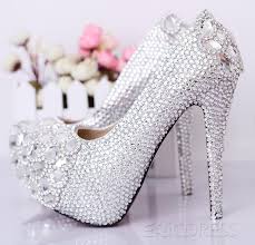Cheap Wedding Bridal Shoes Silver Wedding Shoes Online Wedding Shoes Platform Wedding Shoes Heels Cinderella Wedding Shoes