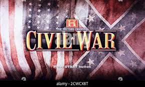 History Channel - Civil War - Sony Playstation 2 PS2 - Editorial use only  Stock Photo - Alamy