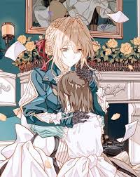 violet evergarden gg anime イラスト 虹 イラスト ヴァイオレットエヴァーガーデン