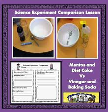 Science Experiement Comparison Lesson Matter Science Chemical Science Science Experiments