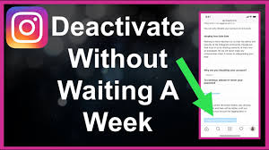 To reactivate an account that has been disabled temporarily, you simply have to log onto your account again. How To Deactivate Instagram Without Waiting A Week Youtube