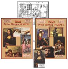 God And The History Of Art 4 Year Curriculum Book With Paint And Marker Cards How Great Thou Art 9780970040565