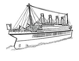 Queen mary 2 coloring pages. Titanic Coloring Pages To Print Coloring Home