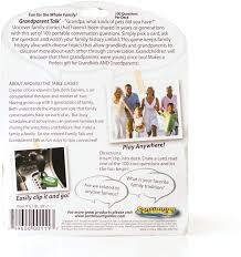 Preparing for a trivia night? Amazon Com Around The Table Games Grandparent Talk Portable Meaningful Conversation Starters Toys Games