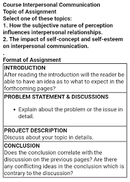 Interpersonal communication is a distinctive form of communication for years, many scholars defined interpersonal communication simply as communication that occurs when two people interact face to face. Course Interpersonal Communication Topic Of Chegg Com