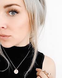 Initial Necklace, Dainty Letter Jewelry, Personalized Rose Gold Initial  Jewelry, Custom Initial Charm, Initial Pendant