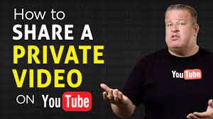 It will take you to a new page where you can select with whom you want to share the video. How To Share A Private Video On Youtube Youtube