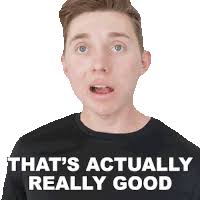 Thats Actually Really Good Brandon William Sticker