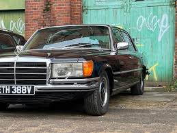 Image result for Black 1980 Mercedes