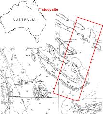 Nautical Chart Of The Cairns And Osterland Reefs Northern