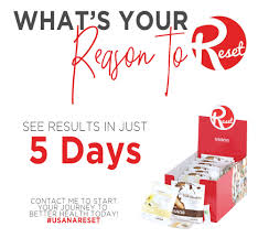 What Is Your Reason To Reset See Results In Just 5 Days With Usana Reset Kit Usana Usana Reset Usana Health Sciences