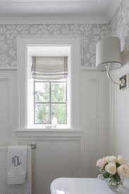 Fixer upper bathroom window treatments lilac and white wall leads to an elegant, open powder room. Window Treatment Ideas For Small Bathroom Windows Novocom Top