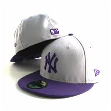 New York Yankees Light Grey Purple 2 Tone New Era 59fifty Fitted Hat Fitted Hats New Era 59fifty Gray Purple