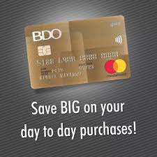 However, you don't have to worry. Bdo Unibank Shop Dine And Save With Bdo Gold Mastercard