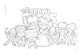 This section contains a collection of brawl stars images on a transparent background. Brawl Stars Wallpapers 1 Draw It Cute