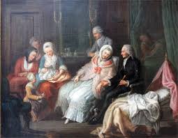 Pierre Adrien Choquet Abbeville 1743 Abbeville 1813 La Visite Du Medecin Huile Sur Toile Legs Choquet 1880 Chretiente Huile Sur Toile Peinture